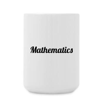 Mathematics - Grande tasse 440 ml - blanc - Devant