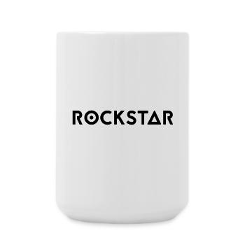 Paroles de rock star - Grande tasse 440 ml - blanc - Devant