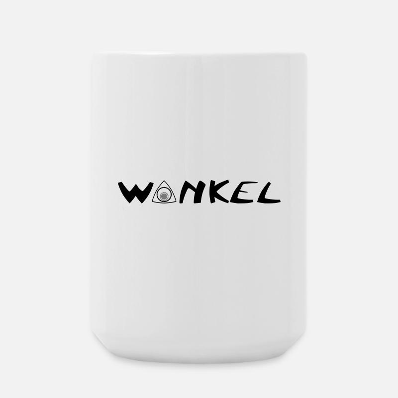 Wankel Schriftzug - Große Tasse 440 ml - Weiß
