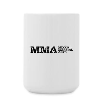 MMA - Große Tasse 440 ml - Weiß - Vorne