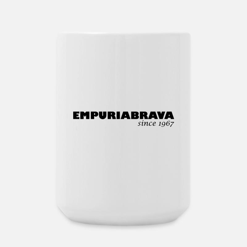 Empuriabrava since 1967 - Große Tasse 440 ml - Weiß