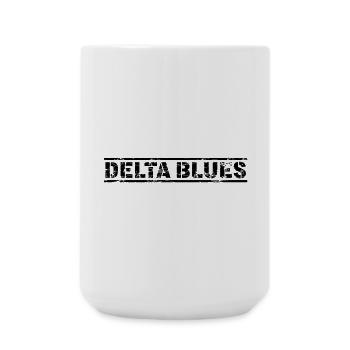 Delta Blues - Grande tasse 440 ml - blanc - Devant