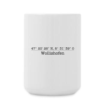 Coordonnées Wollishofen Kreis 2 à Zürich - Grande tasse 440 ml - blanc - Devant