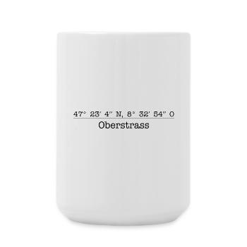 Coordonnées Kreis 6 Oberstrass Zürich - Grande tasse 440 ml - blanc - Devant