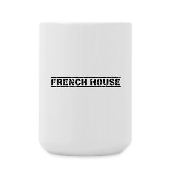 French House - Large Mug 440 ml - white - Front