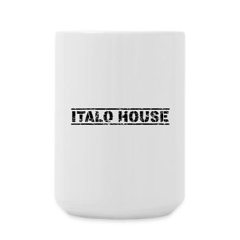 Italo House - Große Tasse 440 ml - Weiß - Vorne