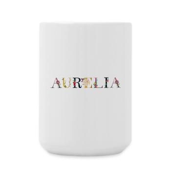 Aurelia - Large Mug 440 ml - white - Front