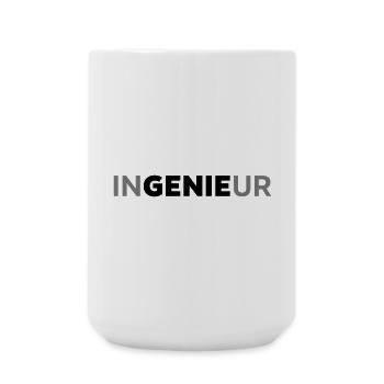InGENIEur - Große Tasse 440 ml - Weiß - Vorne