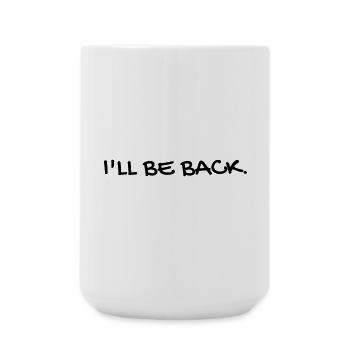 Cinema - Quotes - Film - Citations - Zitat - Humor - Large Mug 440 ml - white - Front