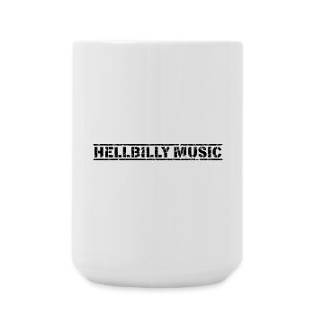 Hellbilly Music - Große Tasse 440 ml - Weiß - Vorne