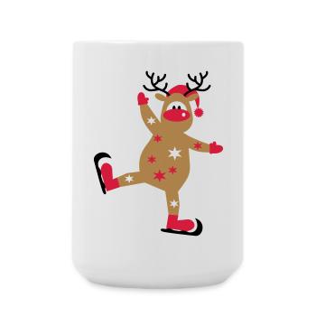 Jour de Noël - Grande tasse 440 ml - blanc - Devant