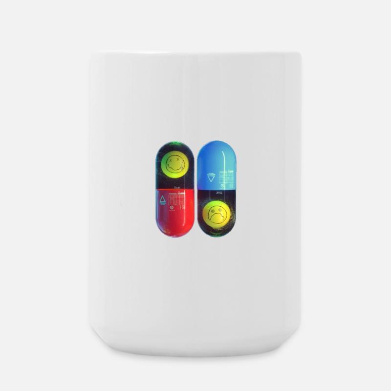 matrix nirvana - Large Mug 440 ml - white