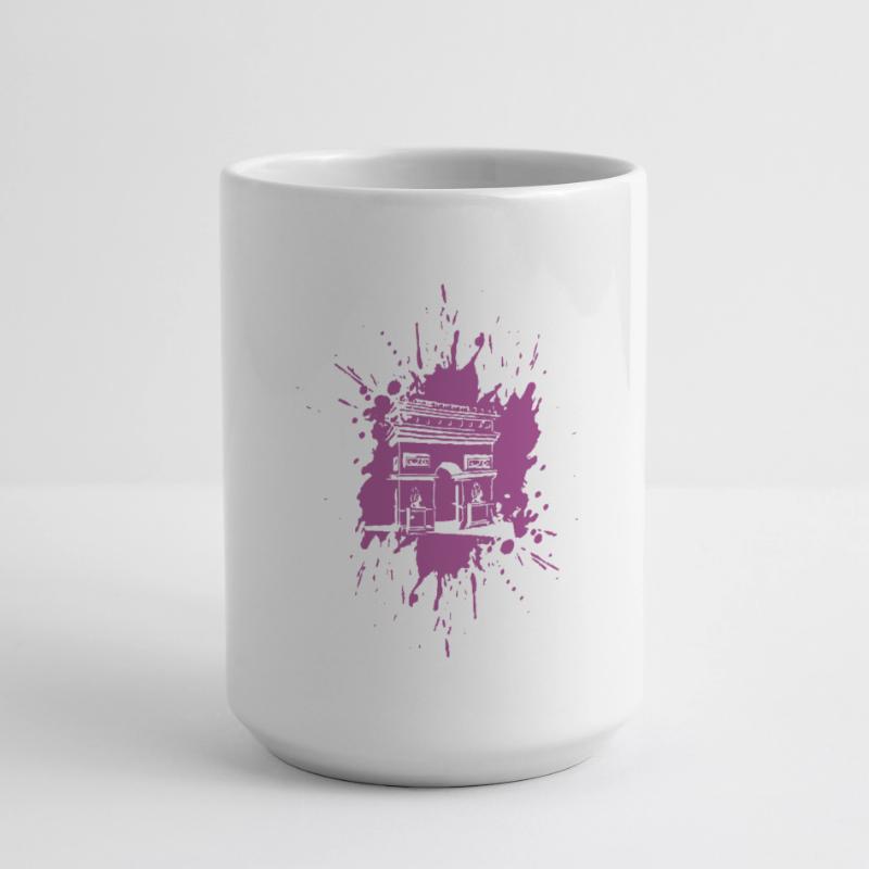 | de l’Arc de triomphe Arc de Triomphe Paris | Éclabousser Grande tasse 440 ml