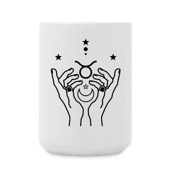 design unavailable - Large Mug 440 ml - white - Front