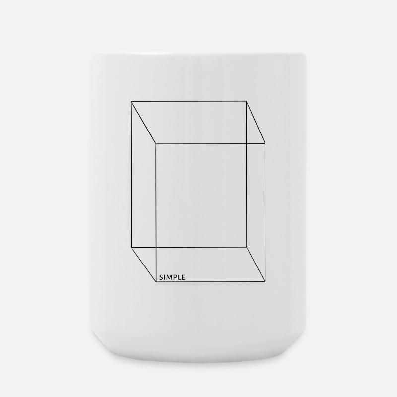Simple - Grande tasse 440 ml - blanc
