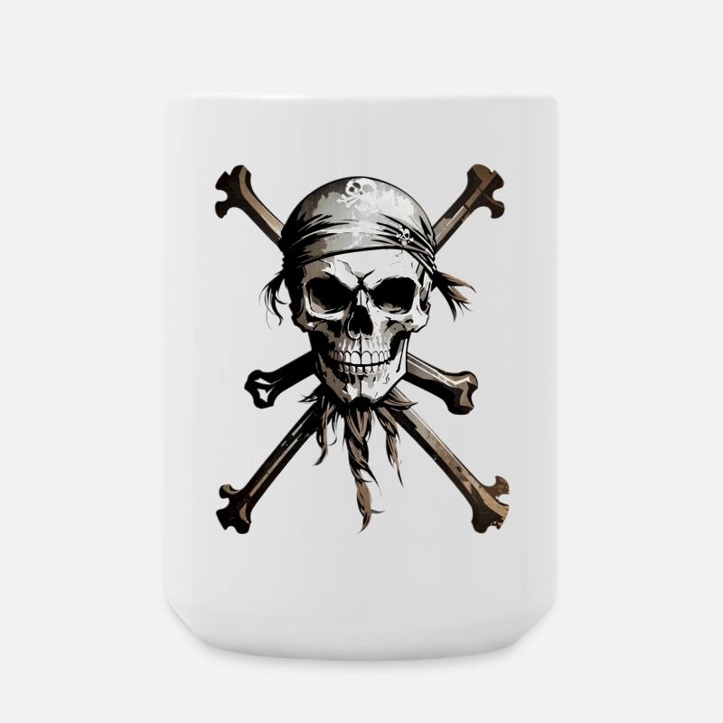 Pirate, Pirate - Grande tasse 440 ml - blanc
