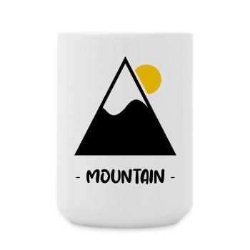 NOËL. ANNEE. ANNIVERSAIRE. RETRAITE. PAPA. MAMAM. - Grande tasse 440 ml - blanc - Devant