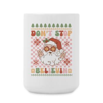 Ugly Christmas Sweater - Large Mug 440 ml - white - Front