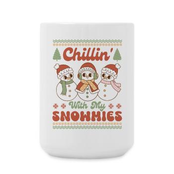 Ugly Christmas Sweater - Large Mug 440 ml - white - Front