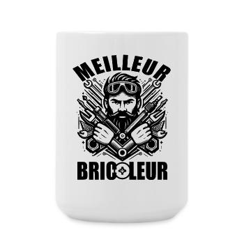 LE MEILLEUR BRICOLEUR - Grande tasse 440 ml - blanc - Devant