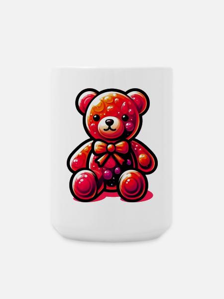 Bär - Große Tasse 440 ml - Weiß