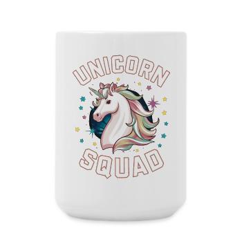 Unicorn Squad - Magic Friendship Design - Large Mug 440 ml - white - Front