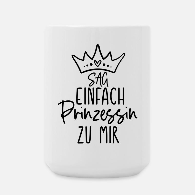 Princess Castle Crown Castle - Large Mug 440 ml - white