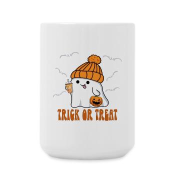 Ghost Halloween Child Cute Cute - Trick or Treat - Large Mug 440 ml - white - Front
