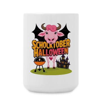 Vache chauve-souris - Grande tasse 440 ml - blanc - Devant