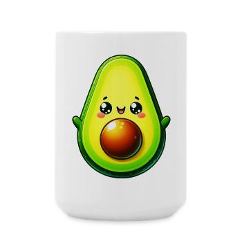 Avocado - Large Mug 440 ml - white - Front