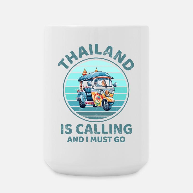 Thaïlande - Grande tasse 440 ml - blanc