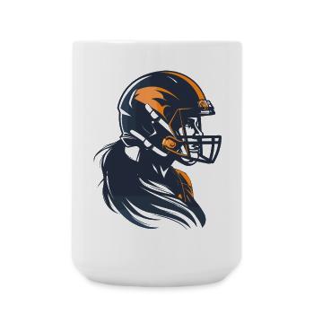 Football player - Large Mug 440 ml - white - Front