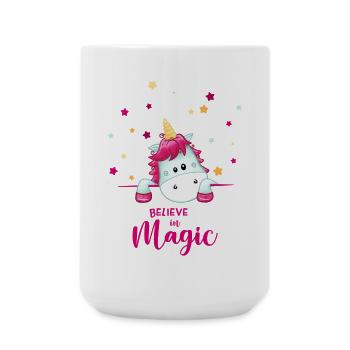 Unicorn Magic - Large Mug 440 ml - white - Front