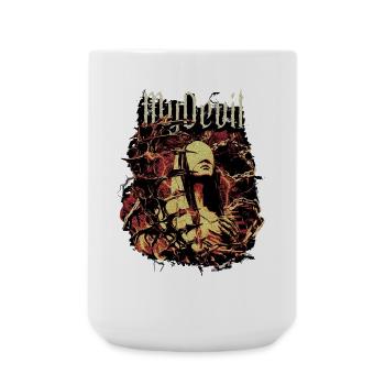 Kleiner Teufel /Dark / Gothic / Horror - Große Tasse 440 ml - Weiß - Vorne