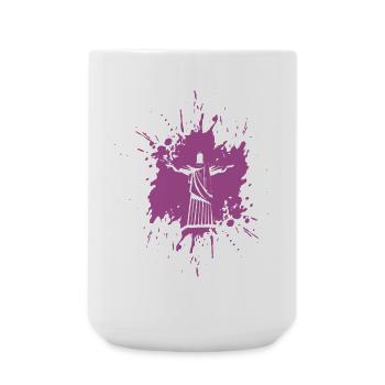 Rio de Janeiro | Christo - Große Tasse 440 ml - Weiß - Vorne