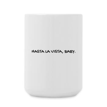 Cinema - Quotes - Film - Citations - Zitat - Humor - Large Mug 440 ml - white - Front
