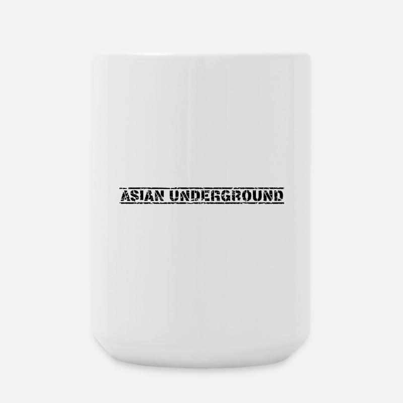 Underground asiatique - Grande tasse 440 ml - blanc
