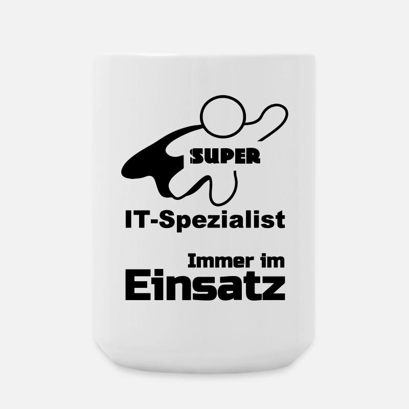 Super IT-Spezialist Geschenk - Große Tasse 440 ml - Weiß