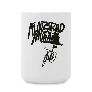 Kunstrad, Kunstradfahren, Hallenradsport, Mami - Große Tasse 440 ml - Weiß - Vorne