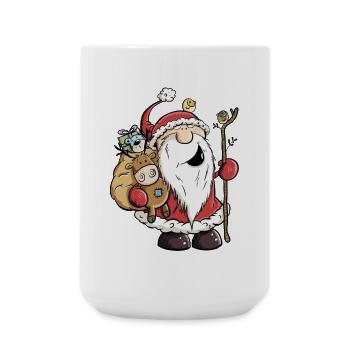 Funny Santa Claus I Santa Claus Gift - Large Mug 440 ml - white - Front