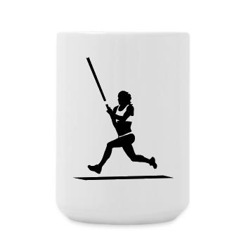 Jump - Large Mug 440 ml - white - Front