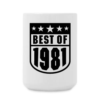 Best of 1981 - Grande tasse 440 ml - blanc - Devant