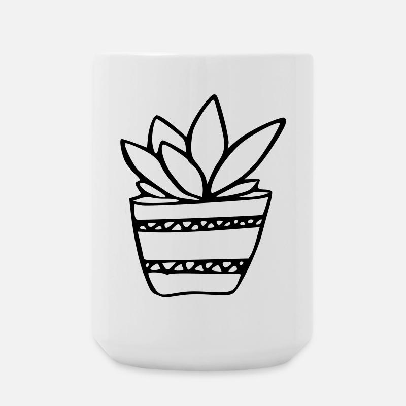 Plant - Large Mug 440 ml - white