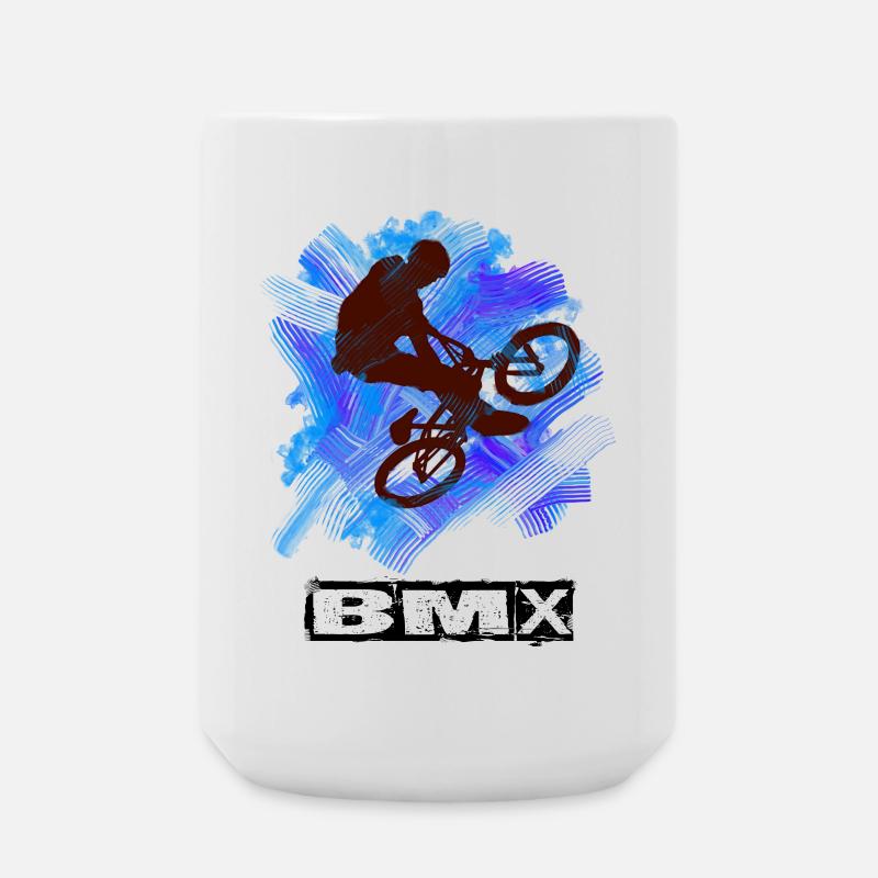 Bmx - Große Tasse 440 ml - Weiß