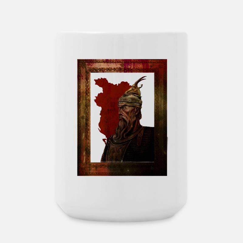 Gjergj Kastrioti - Grande tasse 440 ml - blanc
