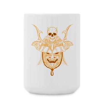 SAMURAI - Large Mug 440 ml - white - Front