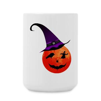 lune - Grande tasse 440 ml - blanc - Devant