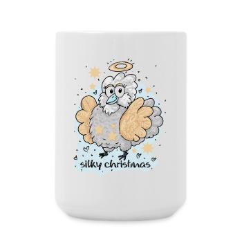 Silky Christmas - Large Mug 440 ml - white - Front