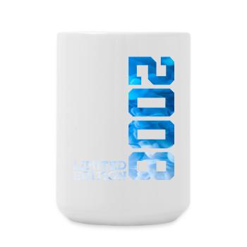 18. GEBURTSTAG LIMITED EDITION 2008 - Große Tasse 440 ml - Weiß - Vorne