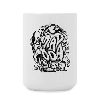 Stapooa2 - Grande tasse 440 ml - blanc - Devant